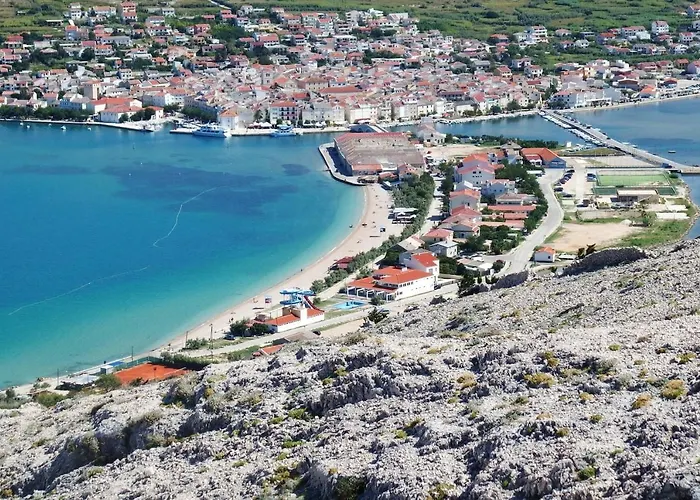 Modern With Sea View In Pag, 40 Sqm Lägenhet *